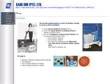 Tablet Screenshot of kangsun.com.sg